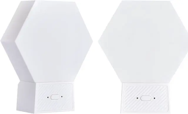 Alt view image 2 of 7 - Yescom Hexagon Smart Light Modular LED Voice Music Control WIFI Dynamic Lamp Décor Gifts