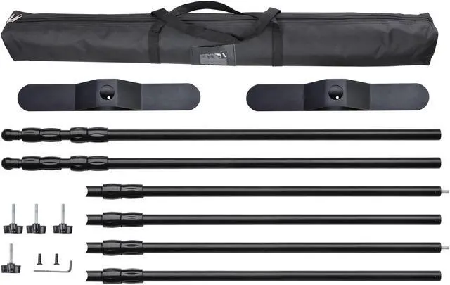 Alt view image 6 of 7 - Yescom InstaHibit 10x8 ft Banner Stand Adjustable Expanding Trade Show Display Backdrop