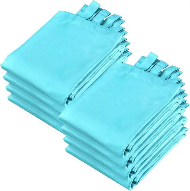 Alt view image 5 of 7 - Yescom 54"x96" Outdoor Privacy Curtain Tab Top Drape UV30+ Pergola Porch Garden 8 Pack