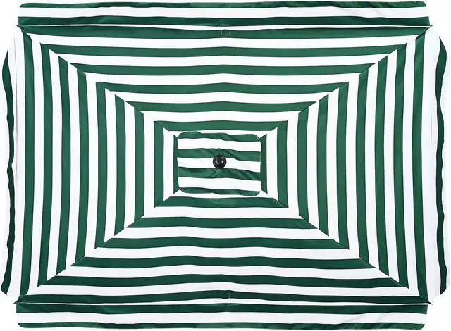 Main image of Yescom 10x6.5 Ft Patio Umbrella Replacement Canopy Market Table Top Sunshade Cover Yard