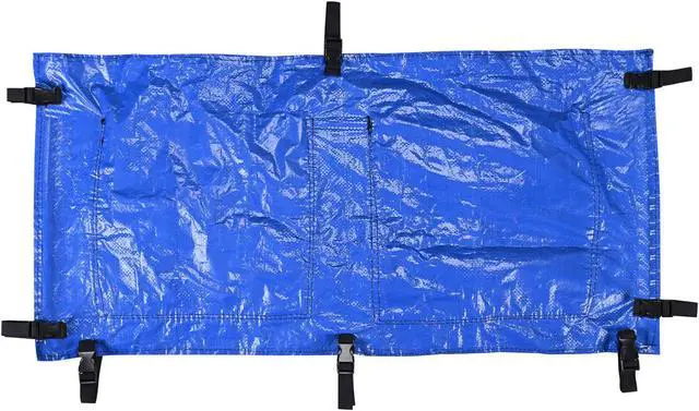 Alt view image 3 of 7 - Yescom Trampoline Shoe Bag Bounce Accessory Mesh Pocket Adjustable Strap Outdoor Home