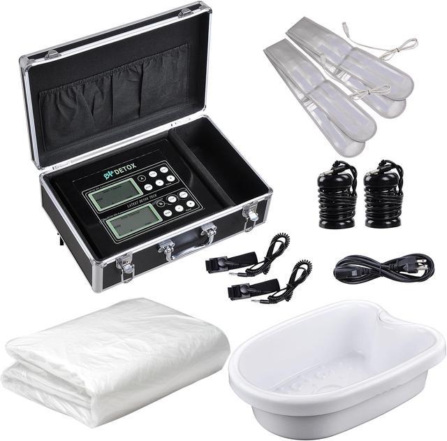 Yescom Ionic Detox Foot Bath Tub Massage Basin for Detox Foot Spa