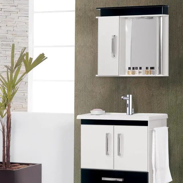Alt view image 6 of 7 - Aquaterior Automatic Sensor Bathroom Faucet 1 Hole Touchless Undermount Sink Mixer Tap CHR