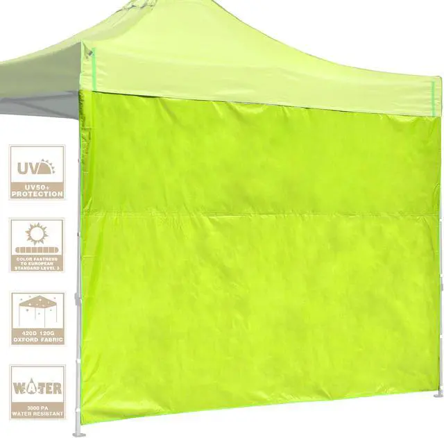 Main image of InstaHibit Sidewall Block Out UV50+ Fit 10x10Ft Pop up Canopy 1 Piece Camping