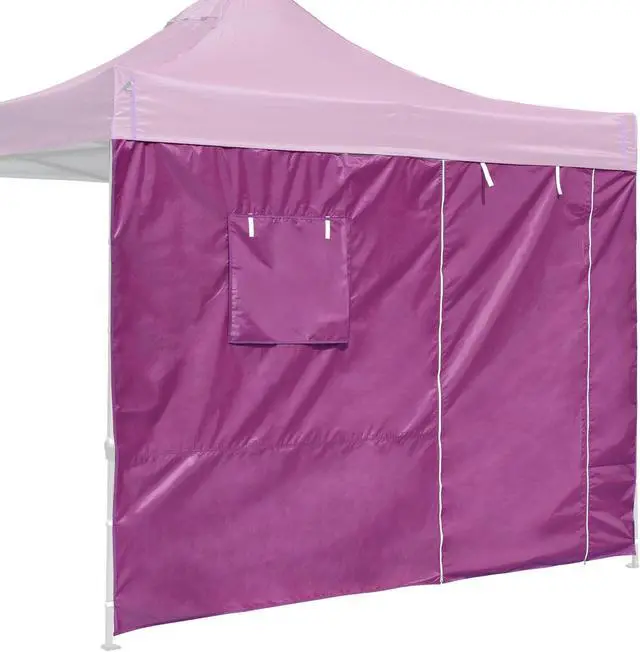 Alt view image 2 of 7 - InstaHibit Sidewall Window Door UV50+ Fit 10x10Ft Pop up Tent 1 Piece Backyard