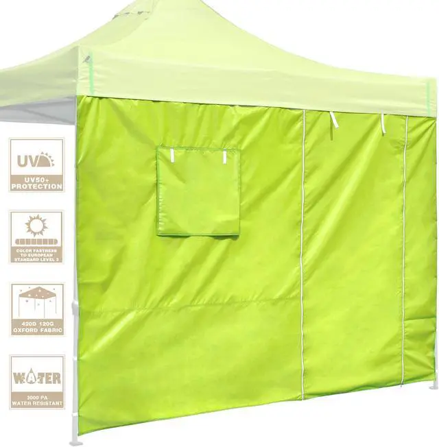 Main image of InstaHibit Sidewall Window Door UV50+ Fit 10x10Ft Pop up Tent 1 Piece Camping