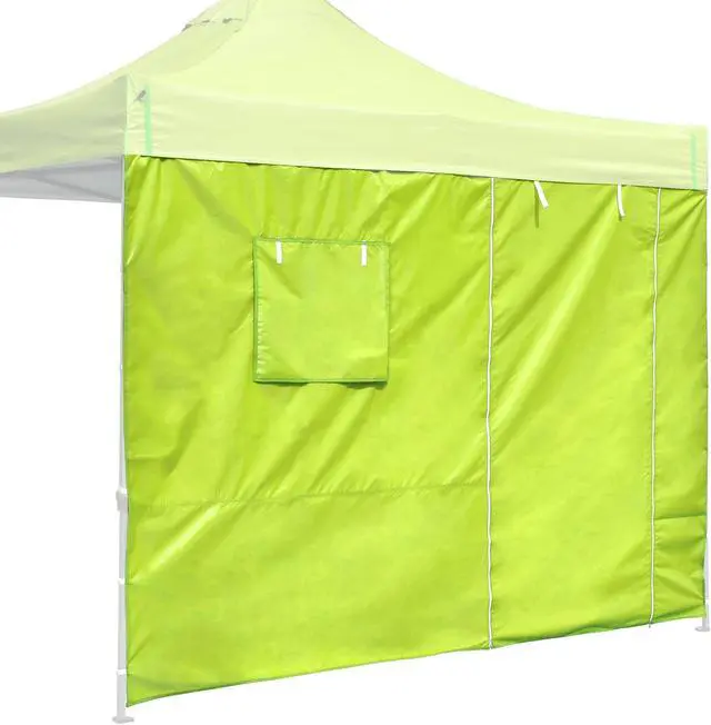 Alt view image 2 of 7 - InstaHibit Sidewall Window Door UV50+ Fit 10x10Ft Pop up Tent 1 Piece Camping