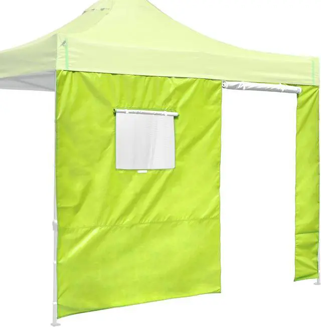 Alt view image 4 of 7 - InstaHibit Sidewall Window Door UV50+ Fit 10x10Ft Pop up Tent 1 Piece Camping