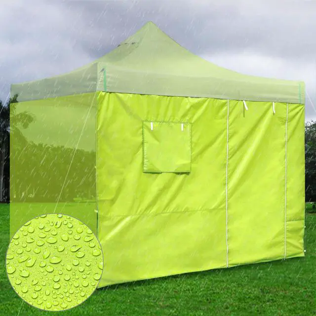 Alt view image 6 of 7 - InstaHibit Sidewall Window Door UV50+ Fit 10x10Ft Pop up Tent 1 Piece Camping
