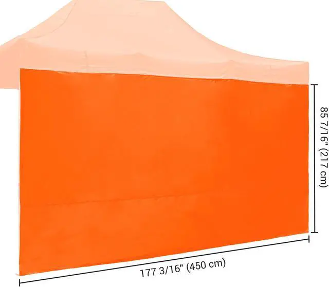 Alt view image 2 of 7 - InstaHibit 1 Pack Side Wall for 10x15 Ft EZ Pop Up Canopy Tent UV50+ Garden Sun