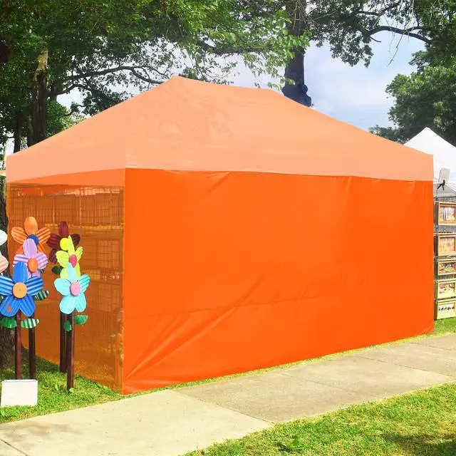 Alt view image 7 of 7 - InstaHibit 1 Pack Side Wall for 10x15 Ft EZ Pop Up Canopy Tent UV50+ Garden Sun