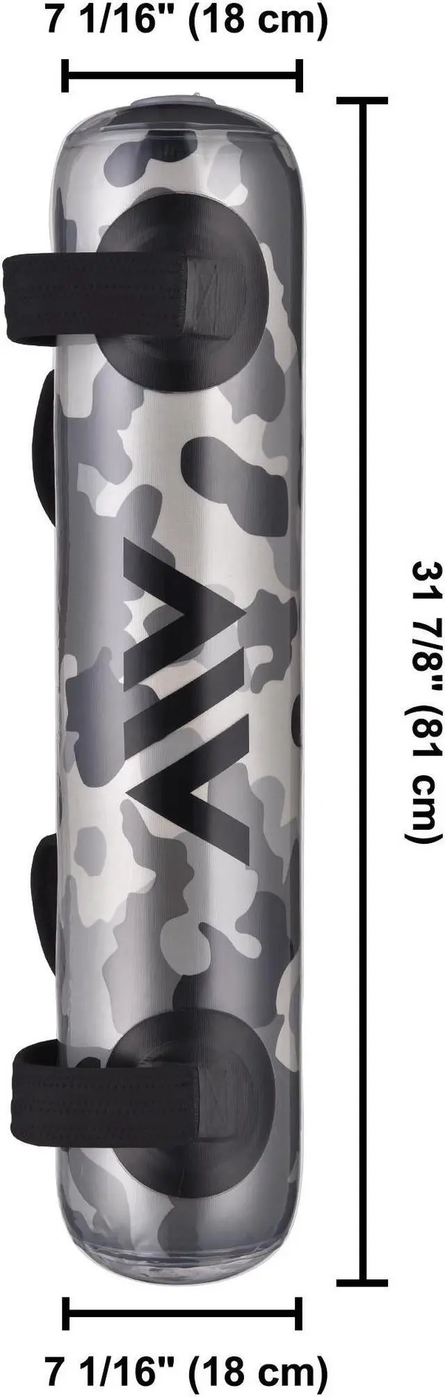 Alt view image 7 of 7 - Yescom Foldable Aqua Bag Adjustable Water Weight Portable Home Gym Fitness Crossfit