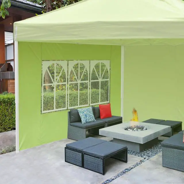 Alt view image 4 of 7 - InstaHibit Privacy Window Sidewall UV30+ Fits 10x10ft Canopy Camping 1 Piece
