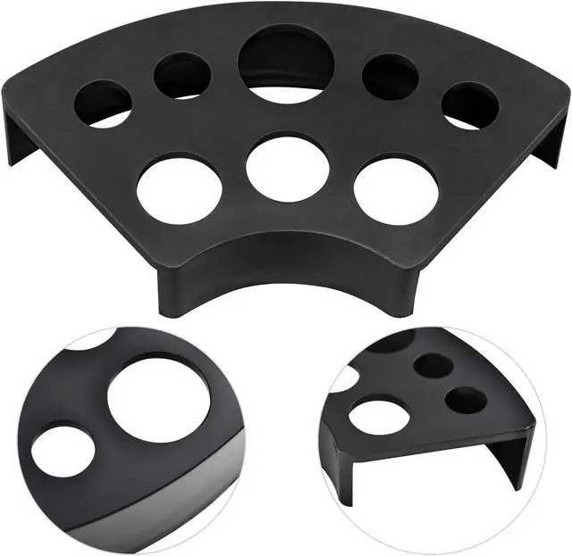 Alt view image 6 of 7 - Tattoo Pigment Ink Cup Holder Stand 8 Holes Plastic for Tattoo Machine 2 Pack