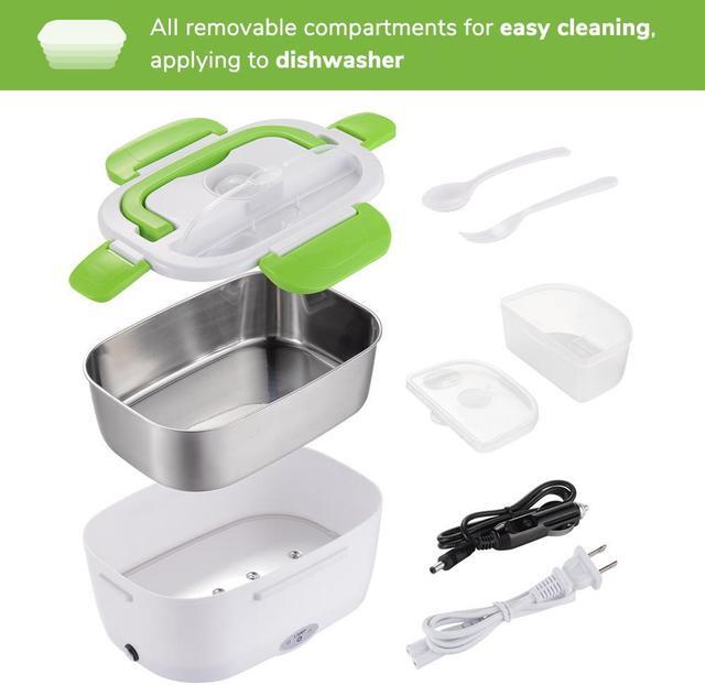 Main image of 1.5L Portable Electric Heating Lunch Box Food Storage Box with Removable Container