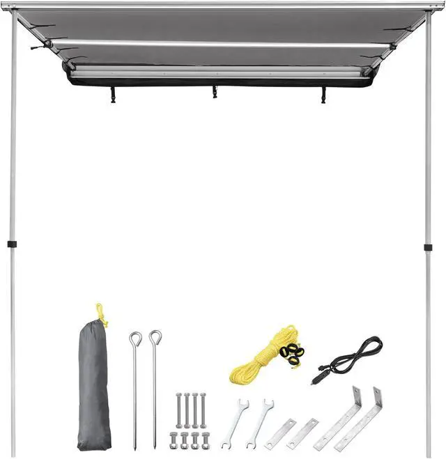 Main image of 8x14 Ft RV Awning Replacement Fabric Canopy Camper Trailer Block UV Outdoor