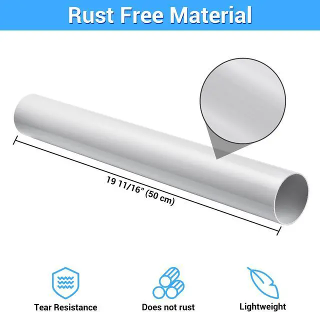 Alt view image 5 of 7 - Flag Pole Sleeve for 30 Ft Flagpole Replacement Outdoor Garden Yard Porch Patio