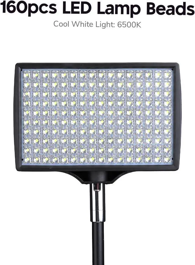 Alt view image 2 of 7 - 12W LED Trade Show Light 6500K Popup Booth Exhibit Back Drop Lighting 2 Pack