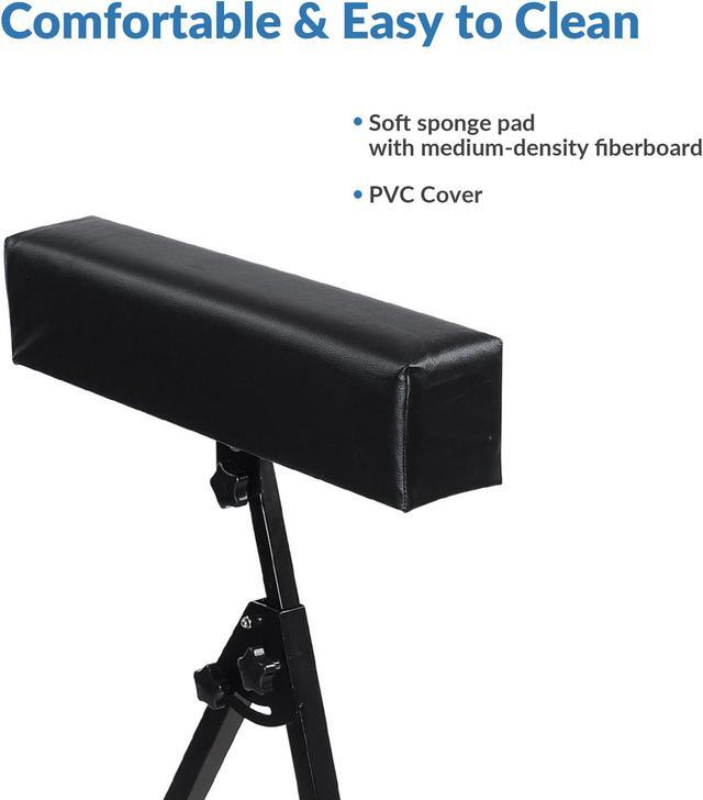 Alt view image 4 of 7 - Adjustable Tattoo Armrest Foam Pad Arm Bar Leg Rest Foldable Stand Studio Salon