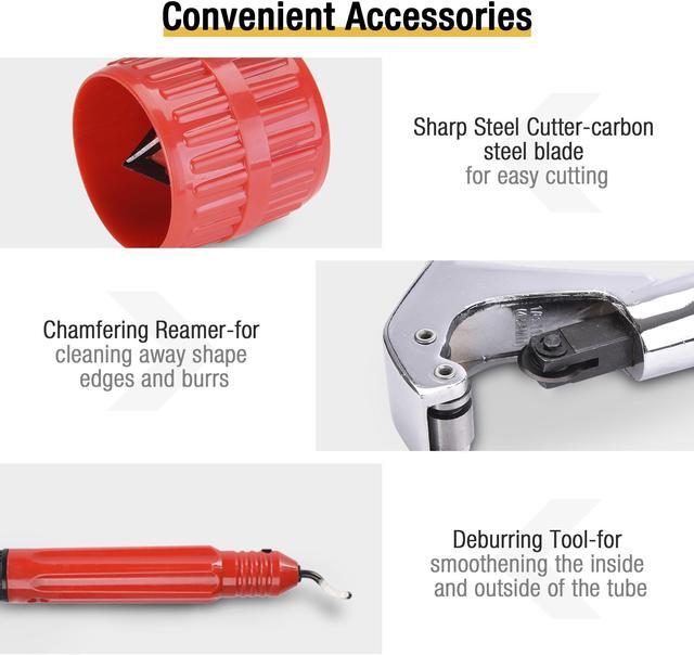 Alt view image 5 of 7 - Hydraulic Tube Expander Swaging 7 Lever Expander Tools Kit HVAC Tool w/ Case