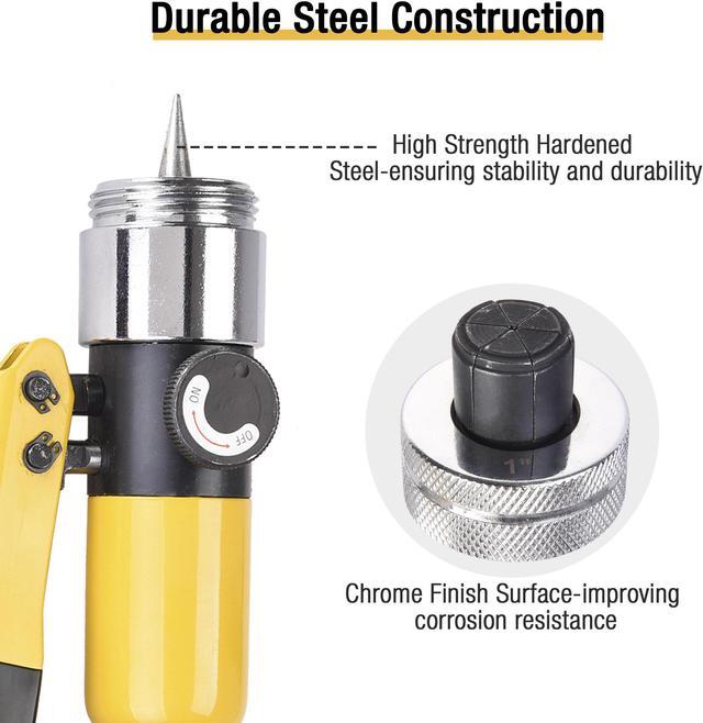 Alt view image 4 of 7 - Hydraulic Tube Expander Swaging 7 Lever Expander Tools Kit HVAC Tool w/ Case