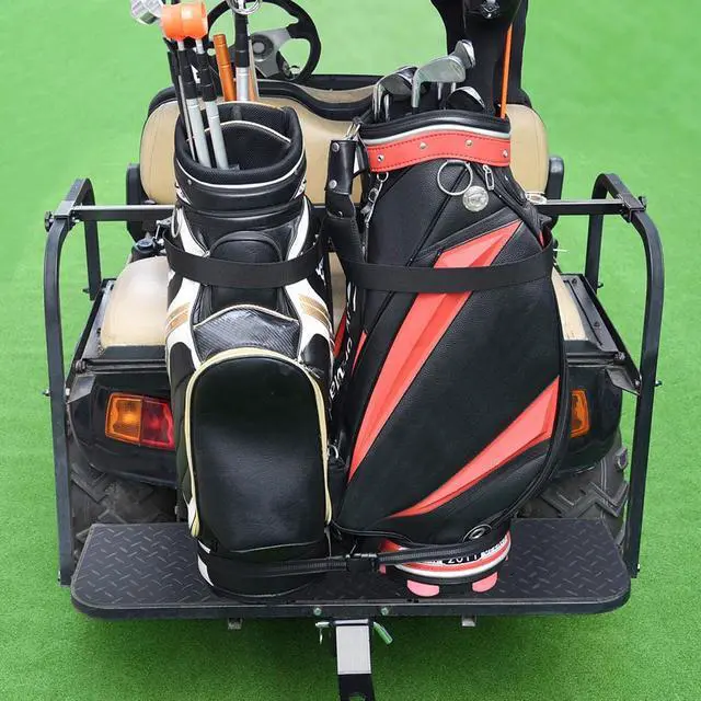 Alt view image 6 of 7 - Yescom Golf Bag Holder Bracket Attachment Universal Cart Rear Seat for EZGO Club Car