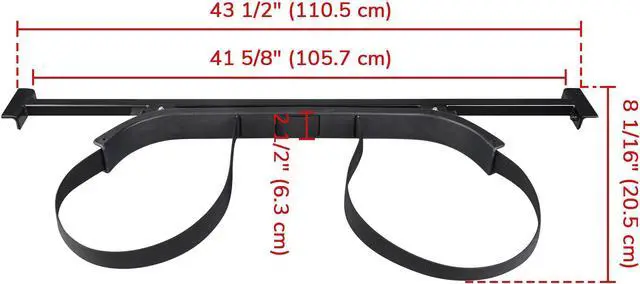 Alt view image 5 of 7 - Yescom Golf Bag Holder Bracket Attachment Universal Cart Rear Seat for EZGO Club Car