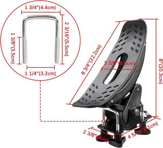 Alt view image 4 of 7 - 2 Pairs Kayak Roof Rack Universal Canoe Boat Car SUV Truck Top Mount Carrier