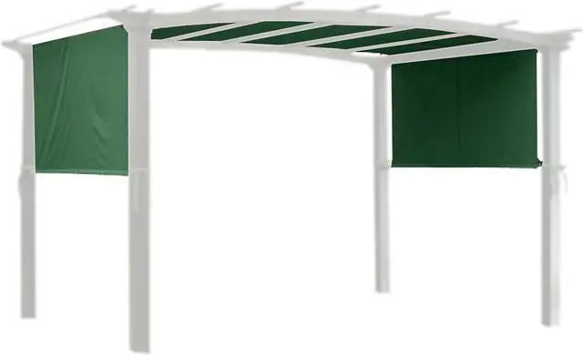 Main image of 17x6.8 Ft UV30+ Pergola Canopy Cover Replacement Garden Outdoor Green
