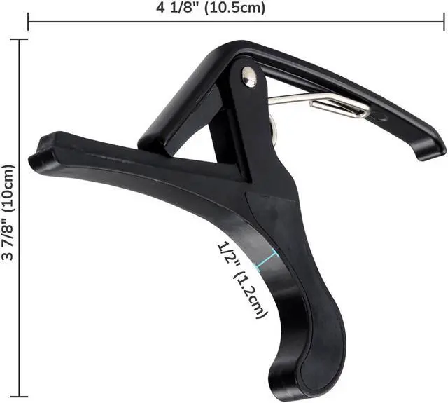Alt view image 5 of 7 - Guitar Capo Tune Clamp  Accessories for Acoustic Electric Guitar Ukulel 6 Packs