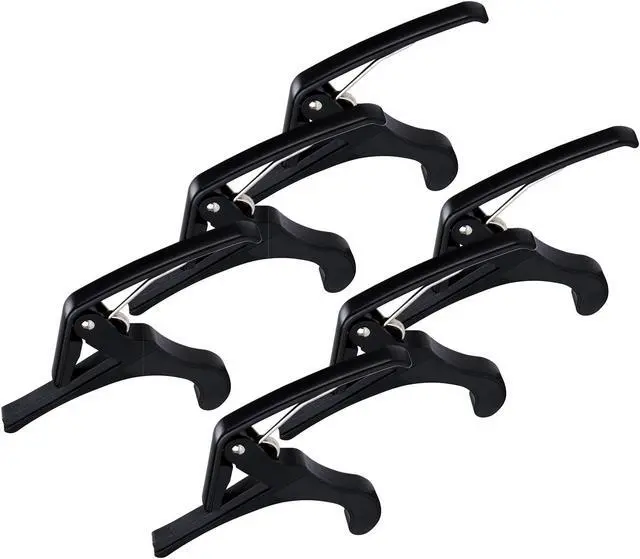Alt view image 7 of 7 - Guitar Capo Tune Clamp  Accessories for Acoustic Electric Guitar Ukulel 6 Packs