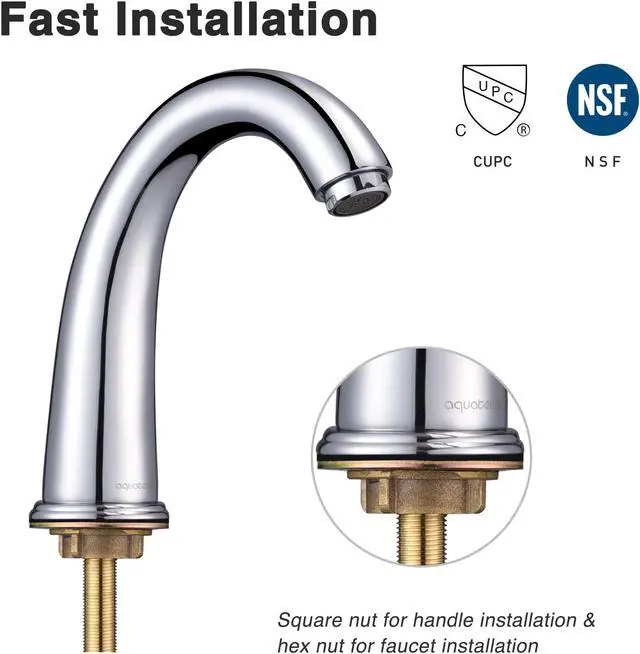 Alt view image 3 of 7 - Aquaterior Rectangle Ceramic Sink Bathroom Countertop Basin with Faucet Drain