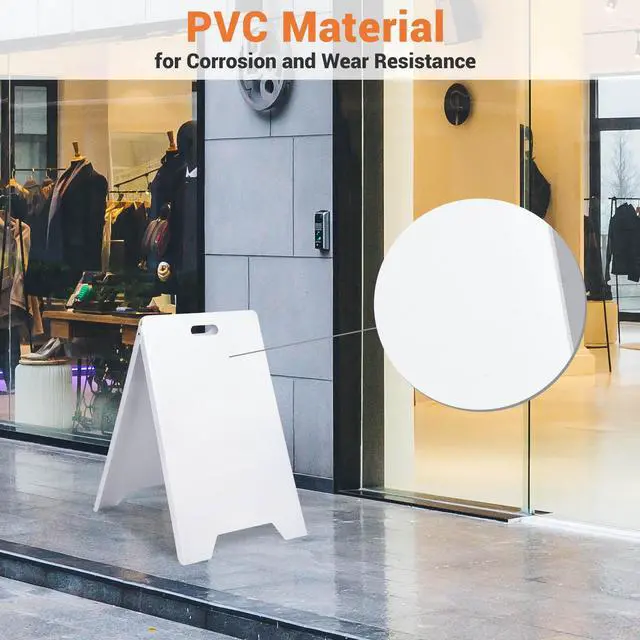 Alt view image 5 of 7 - 19" x 32" InstaHibit A-Frame Signboard Double Side Sandwich Board Sidewalk Sign