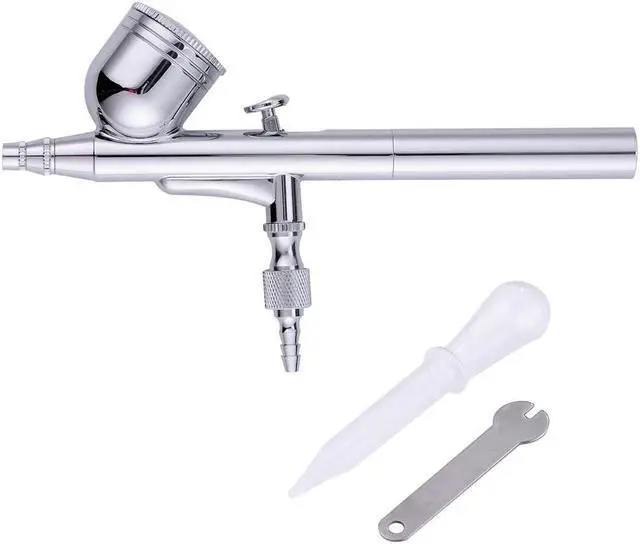 Main image of 0.3mm Dual Action Airbrush Kit Gravity Feed Spray Gun Tattoo Nail Art Makeup