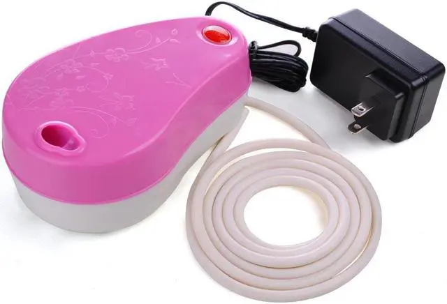 Main image of Mini Portable Air Compressor Set w/ Hose Makeup Nail Art Body Painting Tattoo