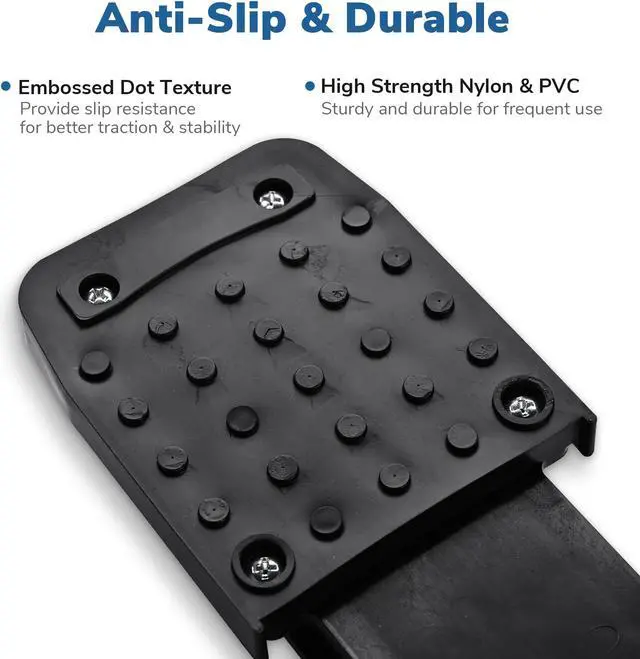 Alt view image 9 of 14 - Yescom Drywall Stilt Soles Replacement Tool Kit 1 Pair of Rubber Floors Part Repairs Construction Painting Accessories