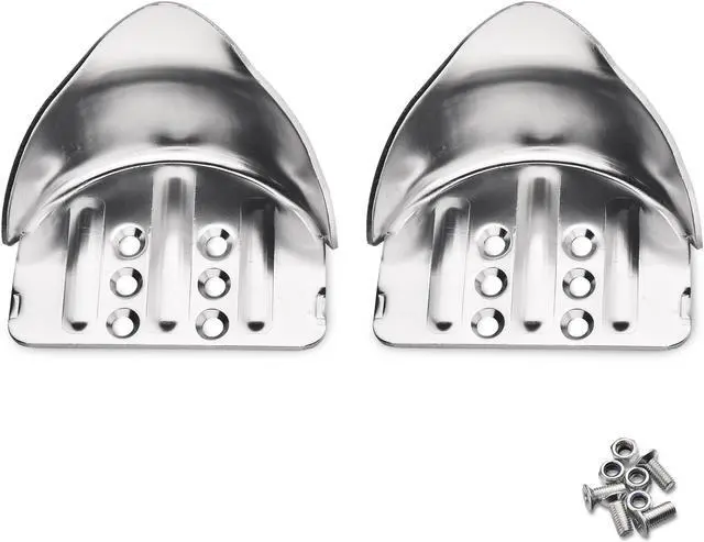 Main image of Yescom Drywall Stilt Heels Replacement Tool Kit 1 Pair of Heel Brackets Part Repairs Construction Painting Accessories