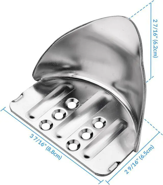 Alt view image 2 of 7 - Yescom Drywall Stilt Heels Replacement Tool Kit 1 Pair of Heel Brackets Part Repairs Construction Painting Accessories