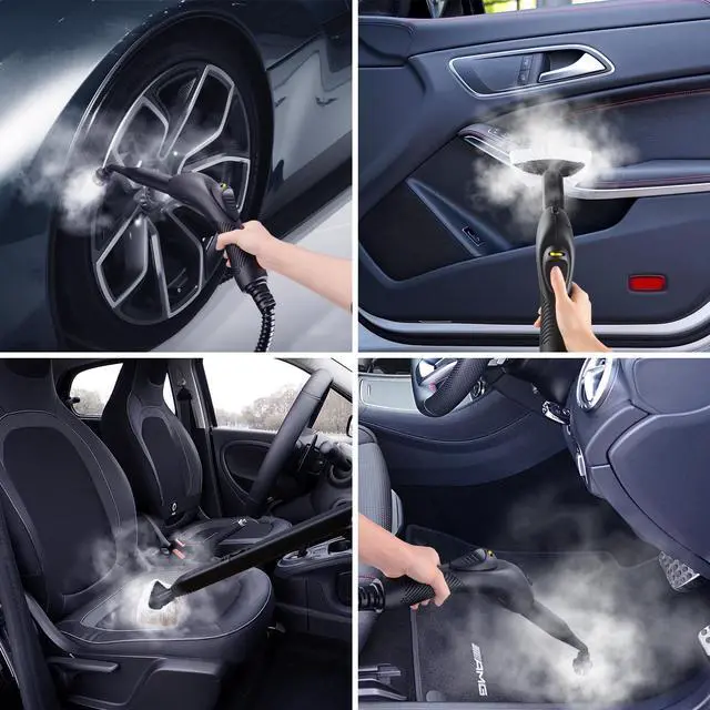 Alt view image 7 of 7 - Yescom 1500W Multifunctional Steam Cleaner 13 Accessories Chemical-free Cleaning Home