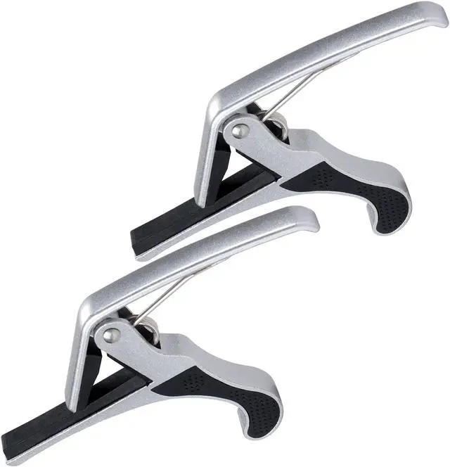 Alt view image 7 of 7 - Guitar Capo Tune Clamp Key Accessories for Acoustic Electric Guitar 2 Packs