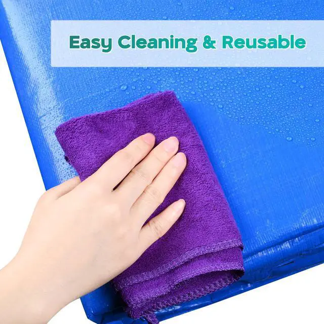 Alt view image 5 of 7 - Yescom Mattress Bag Cover for Moving Storage Heavy Duty 8 Handles Zipper Reusable Cover with Strong Zipper Closure Full XL Size