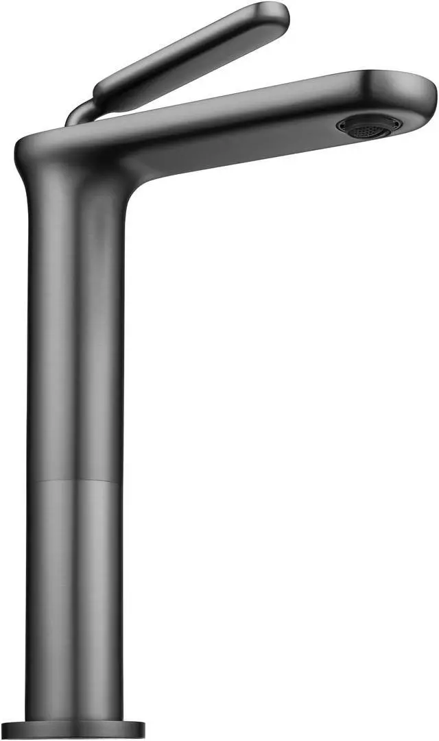 Main image of Aquaterior Single Handle Bathroom Vessel Sink Faucet Rv Lavatory Vanity Sink Mixer Tap Grey (CUPC NSF CEC)