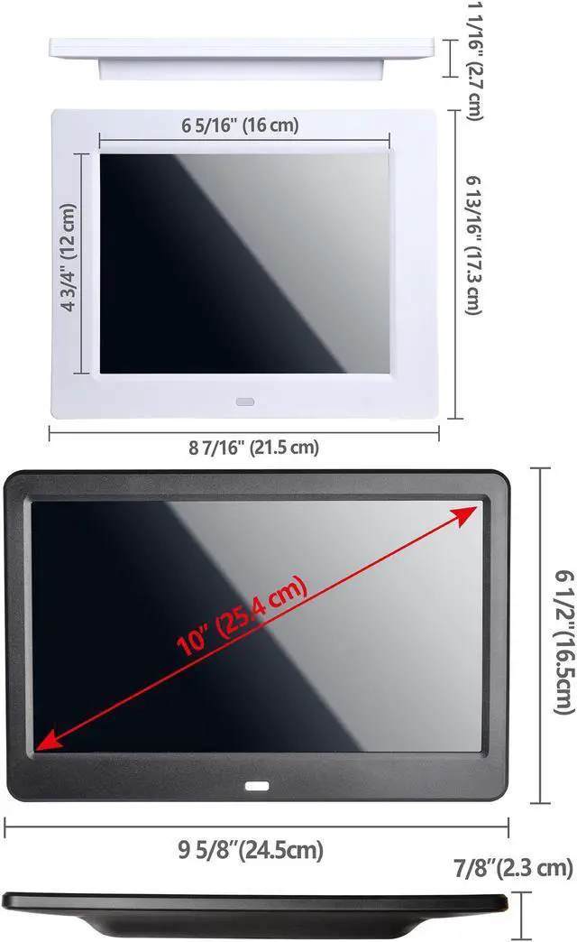 Alt view image 7 of 7 - Yescom LCD Day Clock Digital Calendar Alarm Large Display Dementia Home Office 2 Pack
