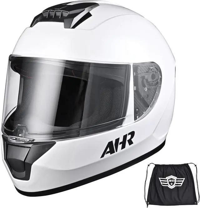 Main image of AHR RUN-F3 Full Face Motorcycle Helmet DOT Approved Street Bike Motocross XXL