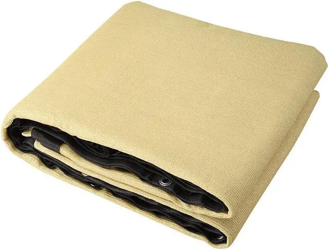 Alt view image 2 of 7 - 50x4 ft Outdoor Privacy Fence Screen Mesh Windscreen 180gsm Brand New HDPE Fencing Shade Cover Garden