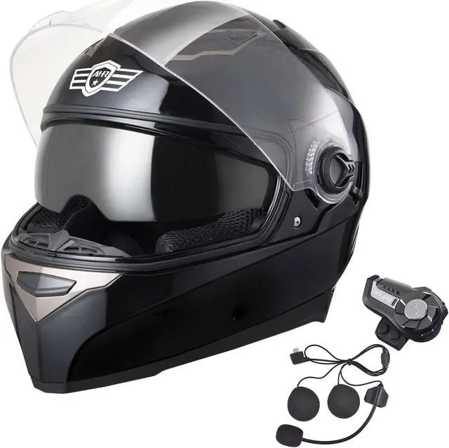 Main image of AHR H-VEN35 Dual Sport Motorcycle Helmet DOT Approved Dirt Bike Off Road ATV S