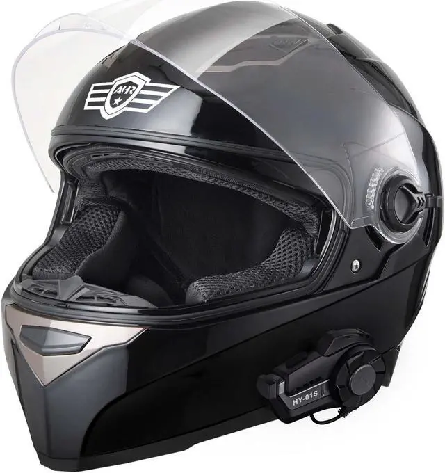 Alt view image 2 of 7 - AHR H-VEN35 Dual Sport Motorcycle Helmet DOT Approved Dirt Bike Off Road ATV S