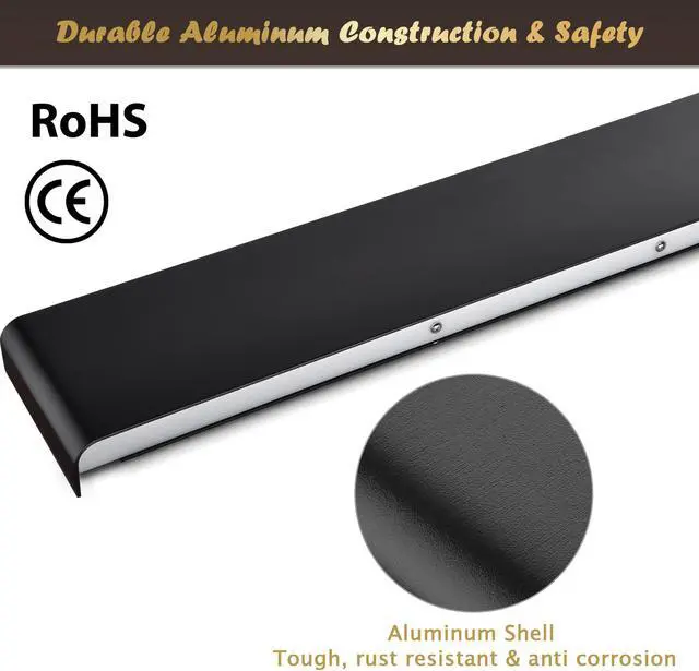 Alt view image 5 of 7 - 25" Bathroom Vanity Light Dimmable APP & Remote Control over Mirror Modern Black