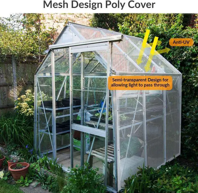 Alt view image 3 of 7 - Yescom 16x20 Ft Clear Tarp Duty 14 Mil Tarpaulin Cover Waterproof with Grommets