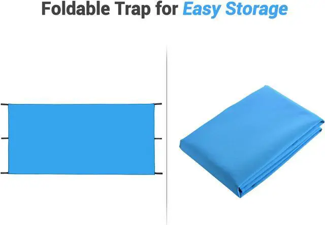 Alt view image 6 of 7 - Yescom 43"x90" Swing Set Replacement Tarp UV Protection Roof Playset Outdoor